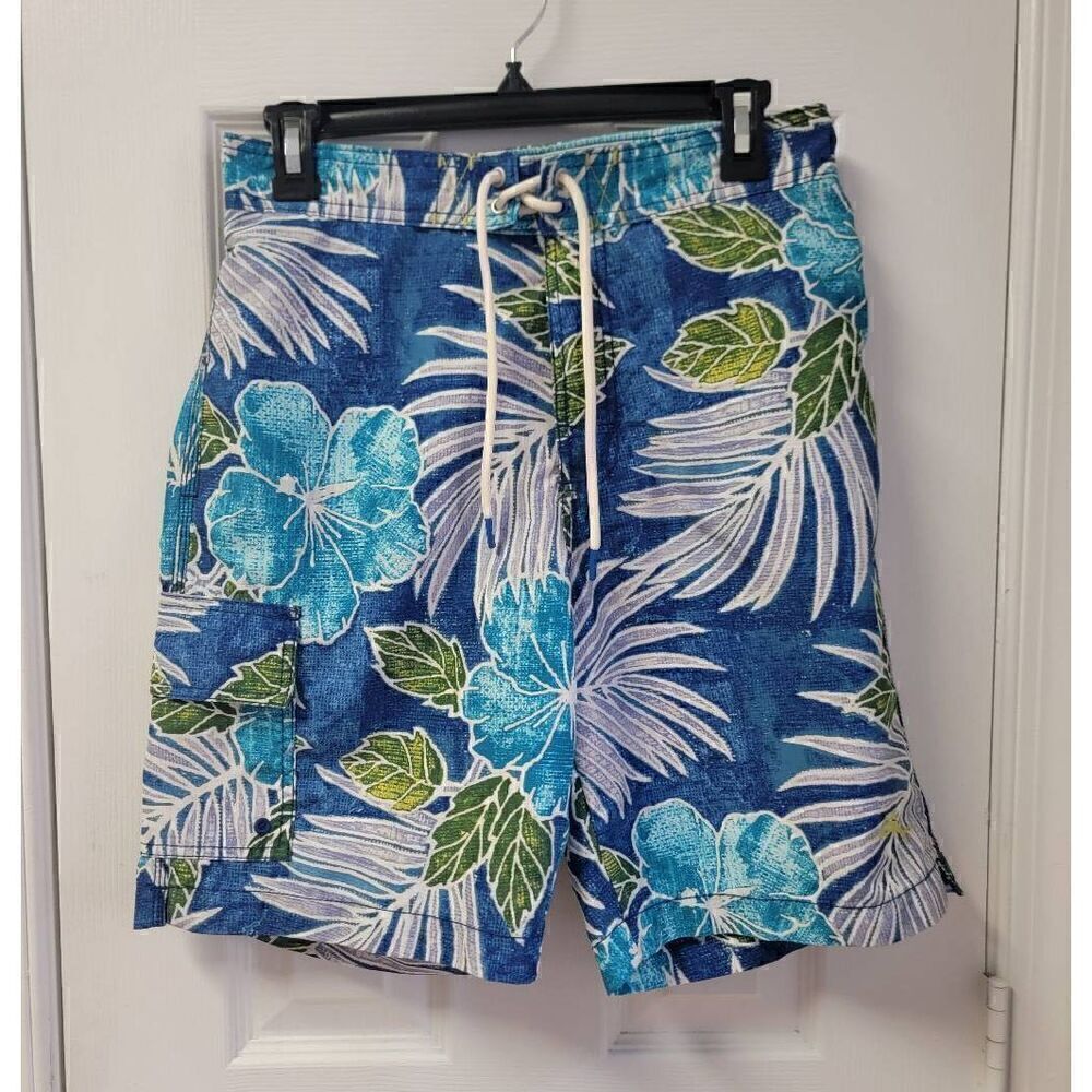Tommy Bahama Men's Swim Trunks S 9"